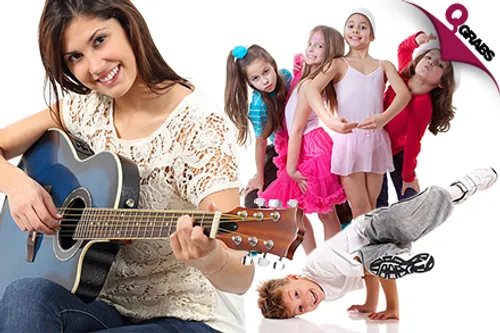 From QR125 Get Grooving with Music OR Dance Lessons for 
Children & Adults! (Up to QR600 Value)